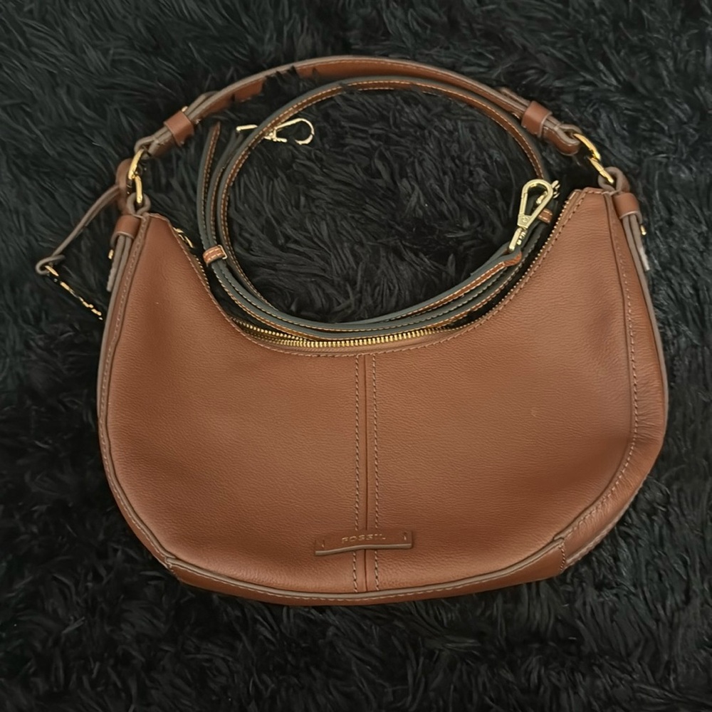 Fossil Shae Hobo Bag Brown